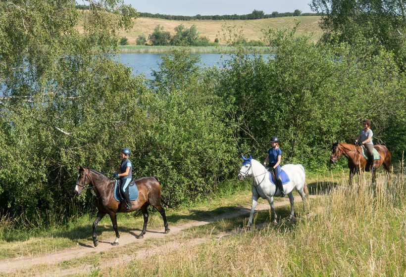 Geländeritt am Plather See